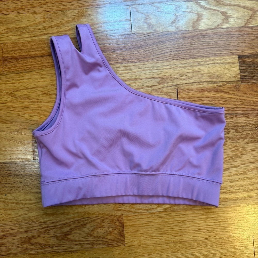 YEAR OF OURS Robin Tulip Purple Activewear Set Sports Bra & Leggings Sz Medium - Picture 7 of 13